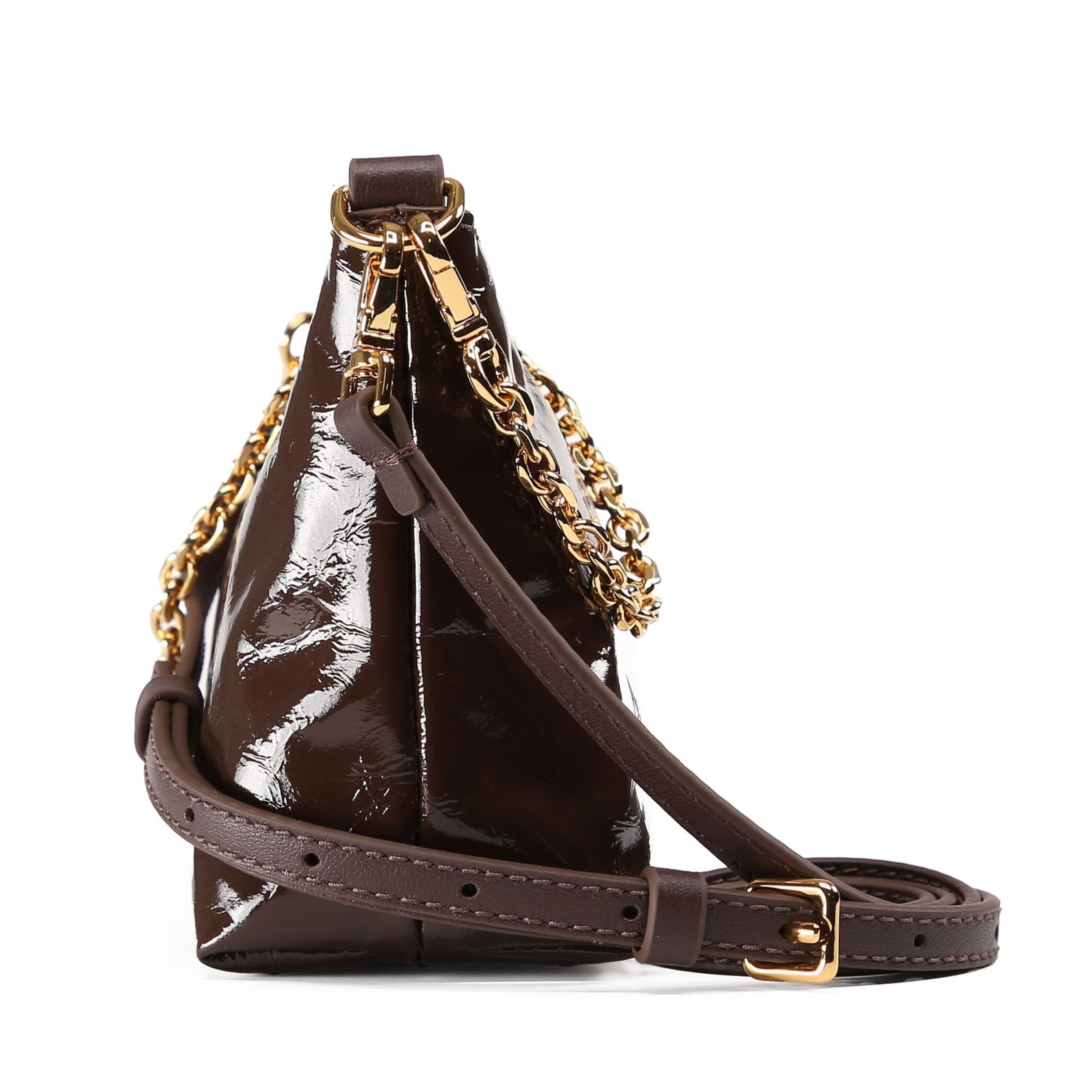 Sac bandoulière 'Aura' Coccinelle en marron