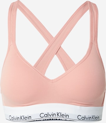 Calvin Klein Underwear صدرية حمالة صدر 'Lift' بلون زهري: الأمام