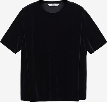 MANGO Blouse 'XLURI' in Black: front