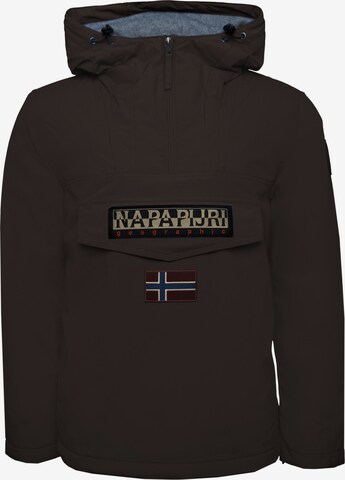 NAPAPIJRI Between-Season Jacket 'Rainforest' in Brown: front