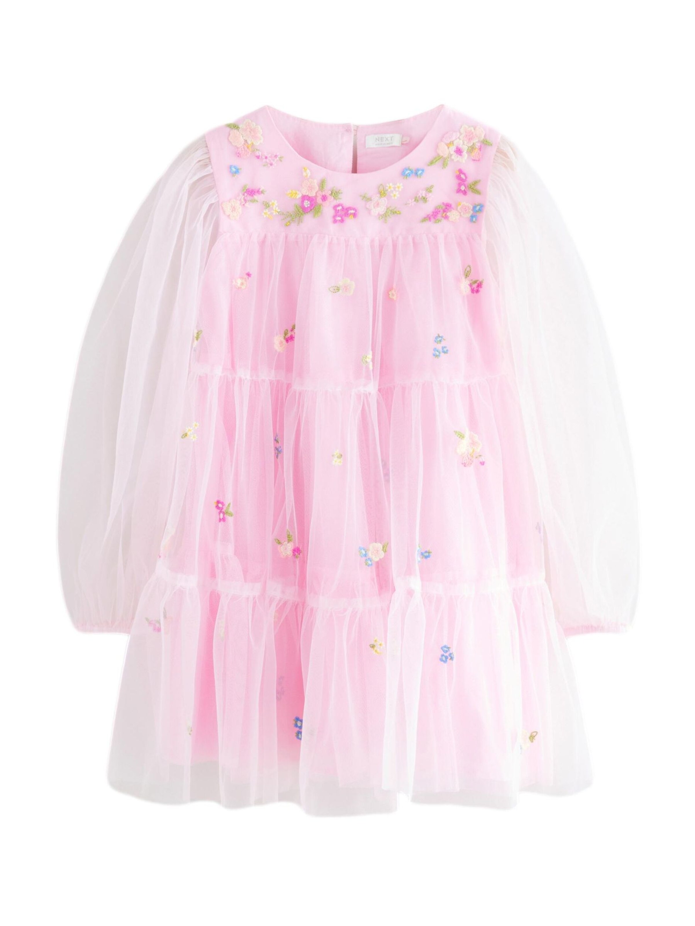 Next Φόρεμα σε ροζ: μπροστά