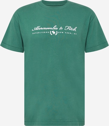 Abercrombie & Fitch Shirt in Groen: voorkant