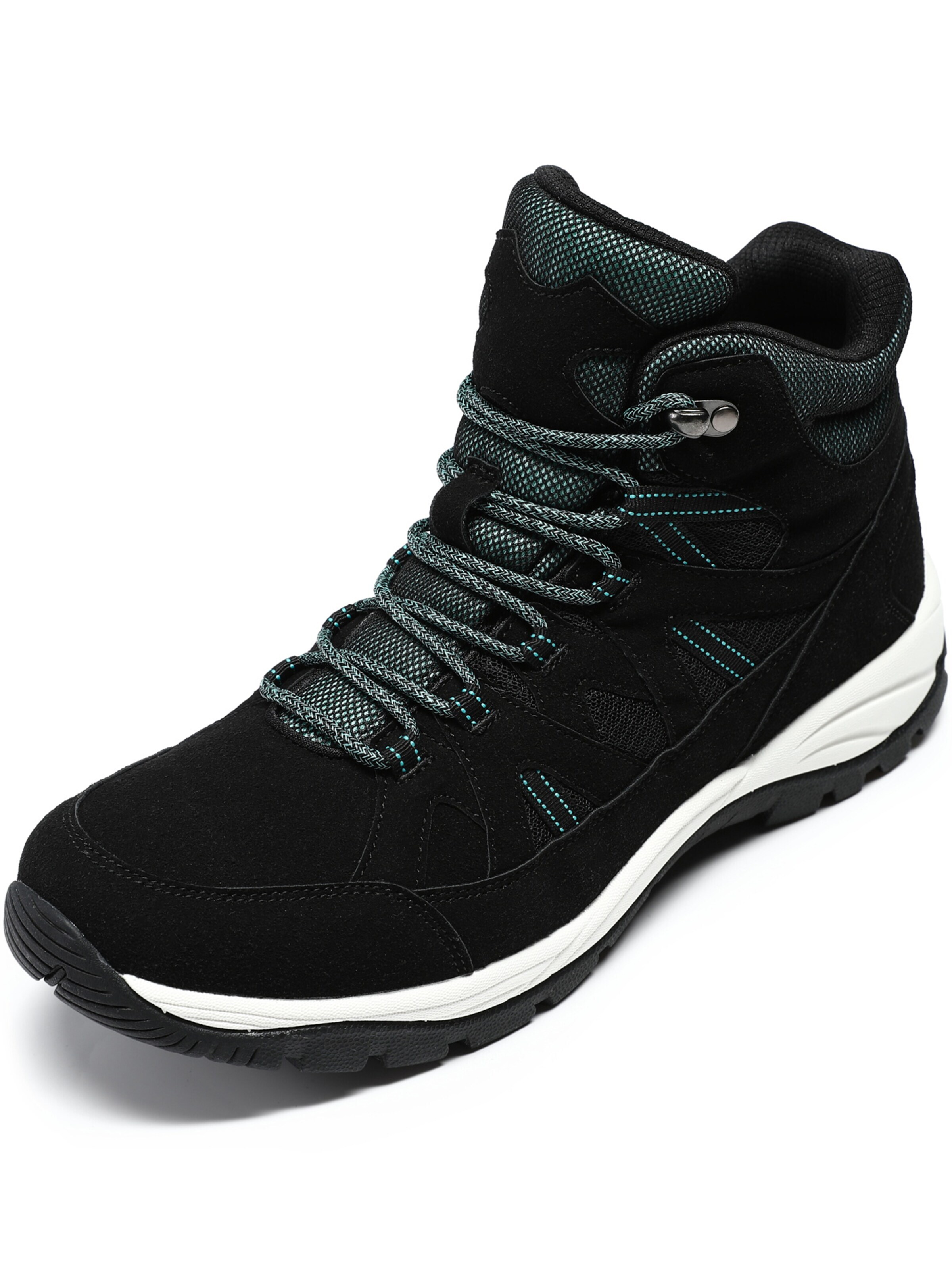 YOUTHUP Athletic Shoes 'Pfad' in Black: front
