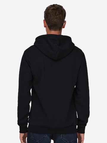 Only & Sons Sweatshirt 'Ceres' in Schwarz