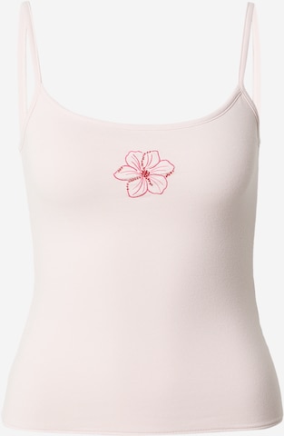 HOLLISTER Топ в Ярко-розовый: спереди