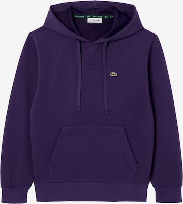 LACOSTE Sweatshirt in Lila: voorkant