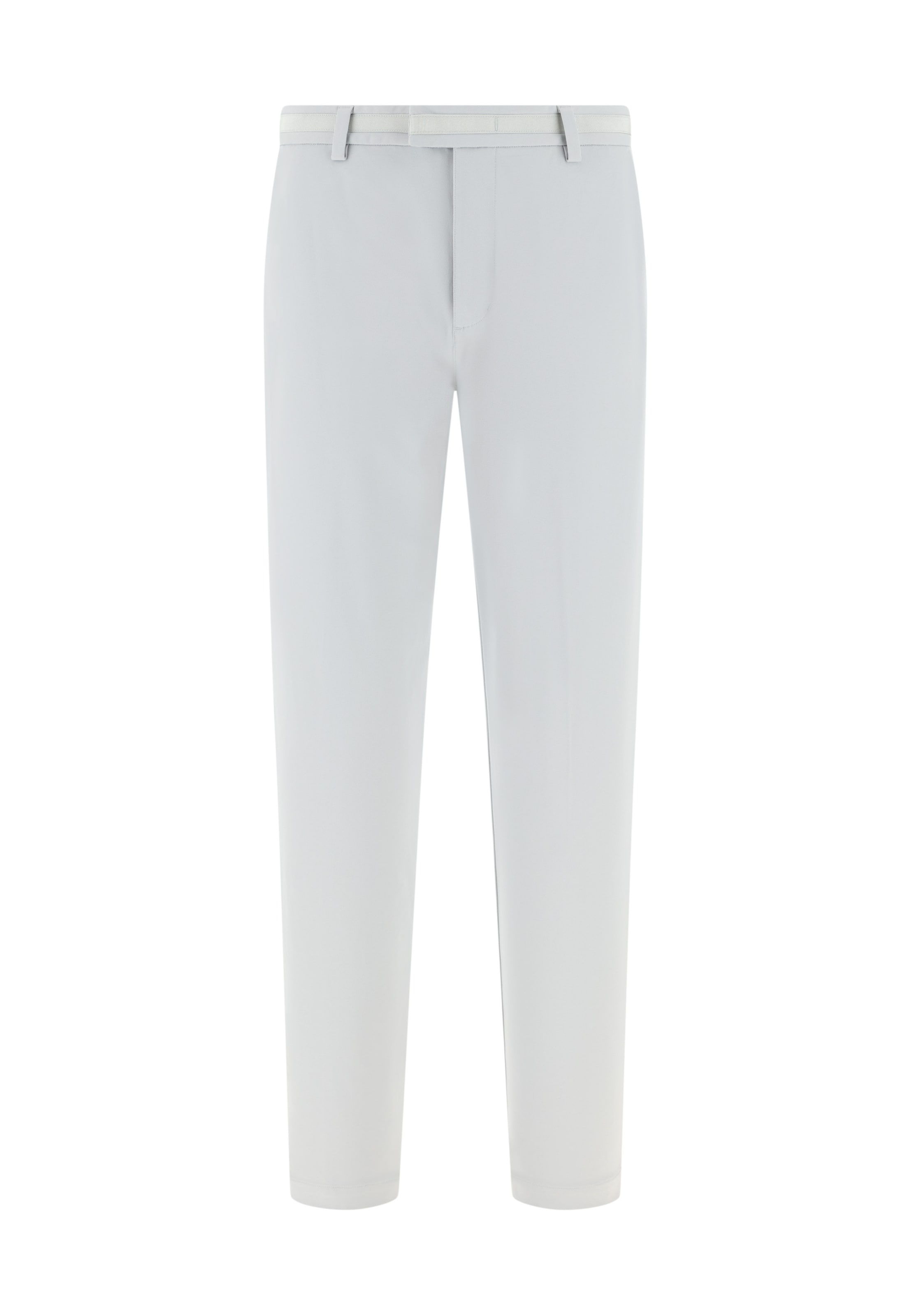 Boggi Milano Slimfit Broek 'B TECH' in Wit: voorkant