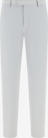 Coupe slim Pantalon 'B TECH' Boggi Milano en blanc : devant