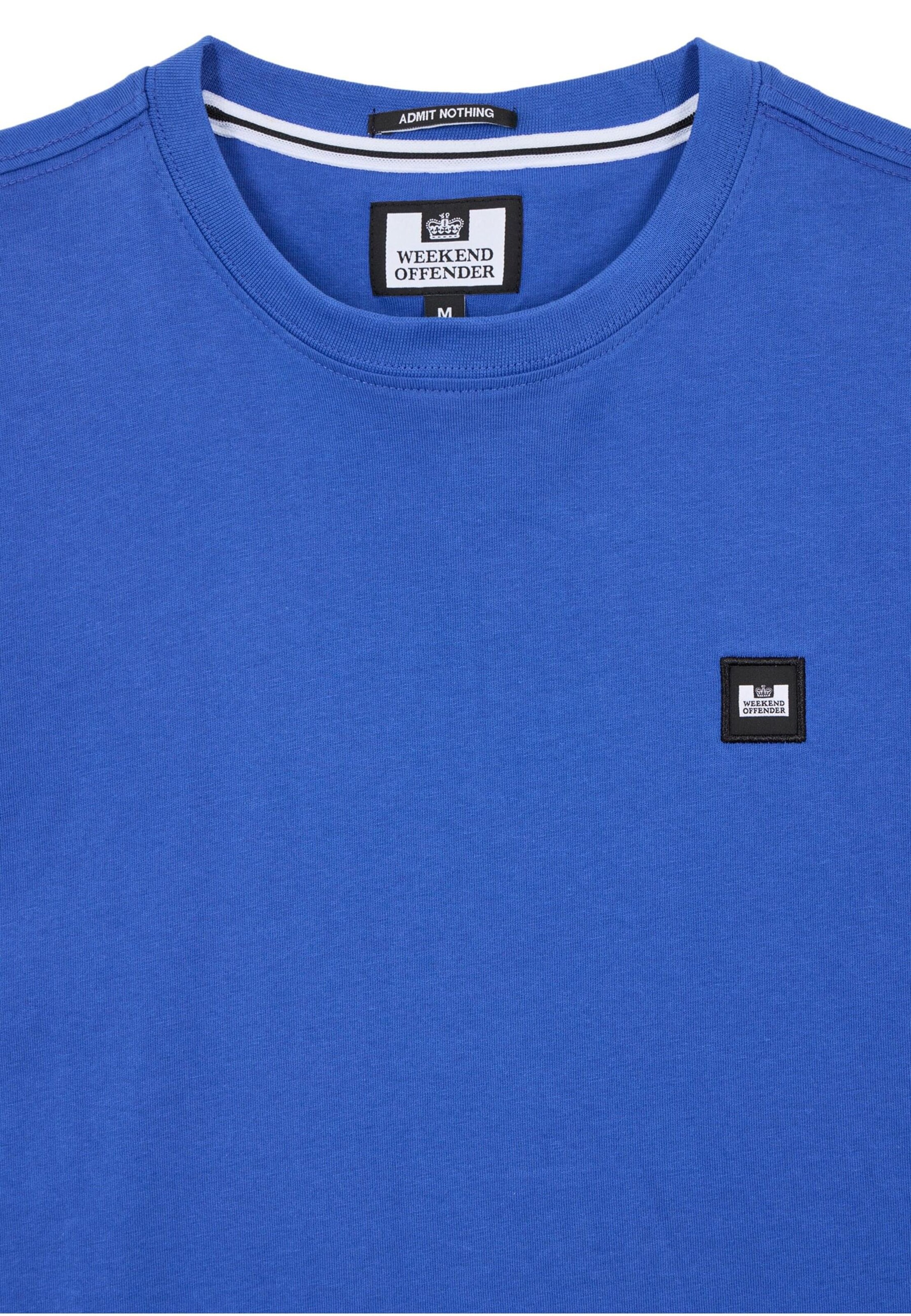 T-Shirt 'Cannon Beach Badge' Weekend Offender en bleu