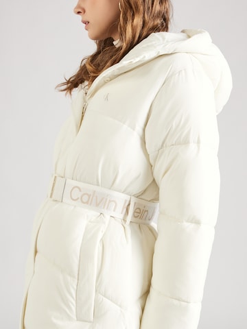 Calvin Klein JeansZimski kaput - bijela boja