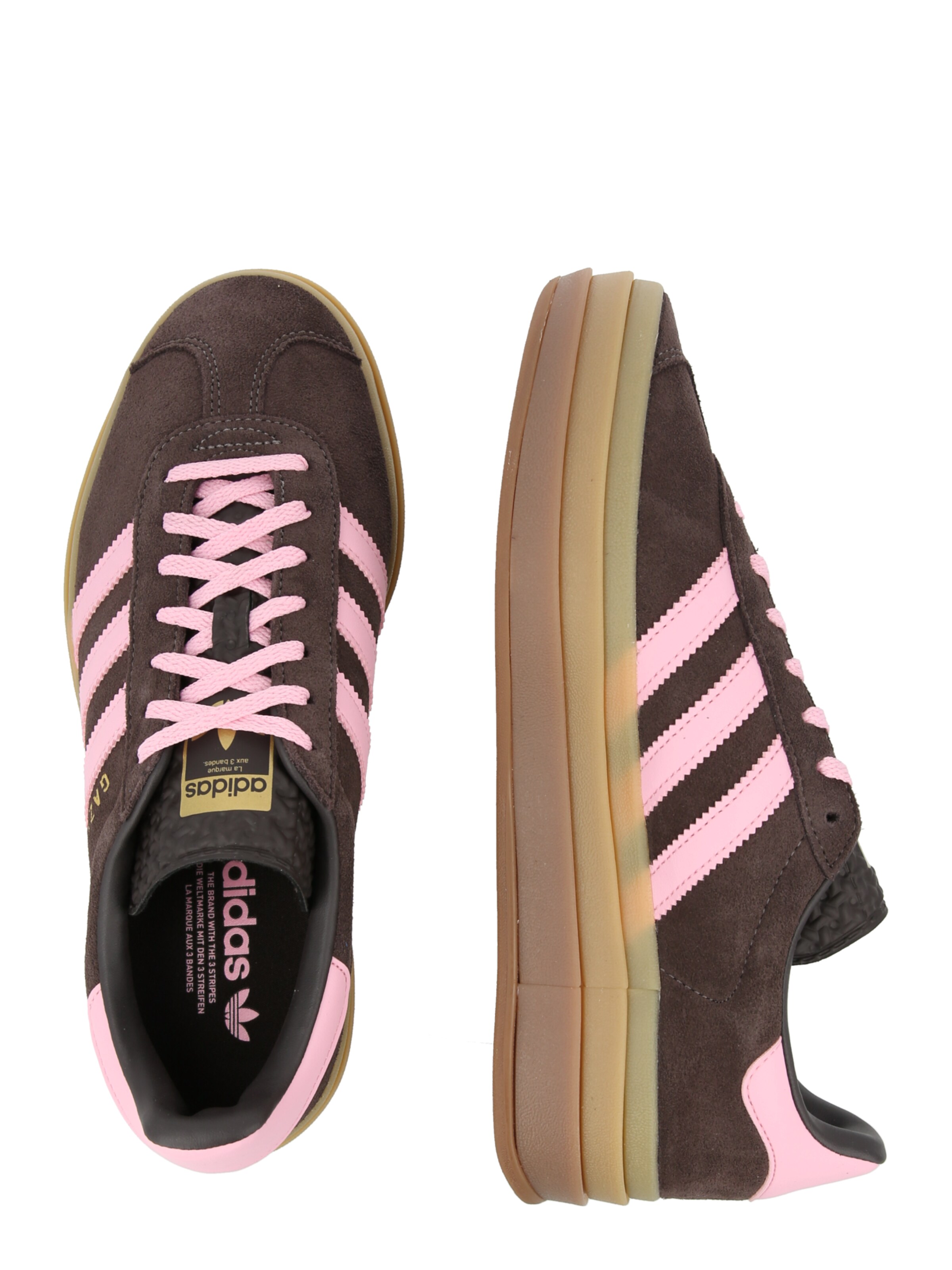 Sneaker low 'GAZELLE BOLD' de la ADIDAS ORIGINALS pe maro