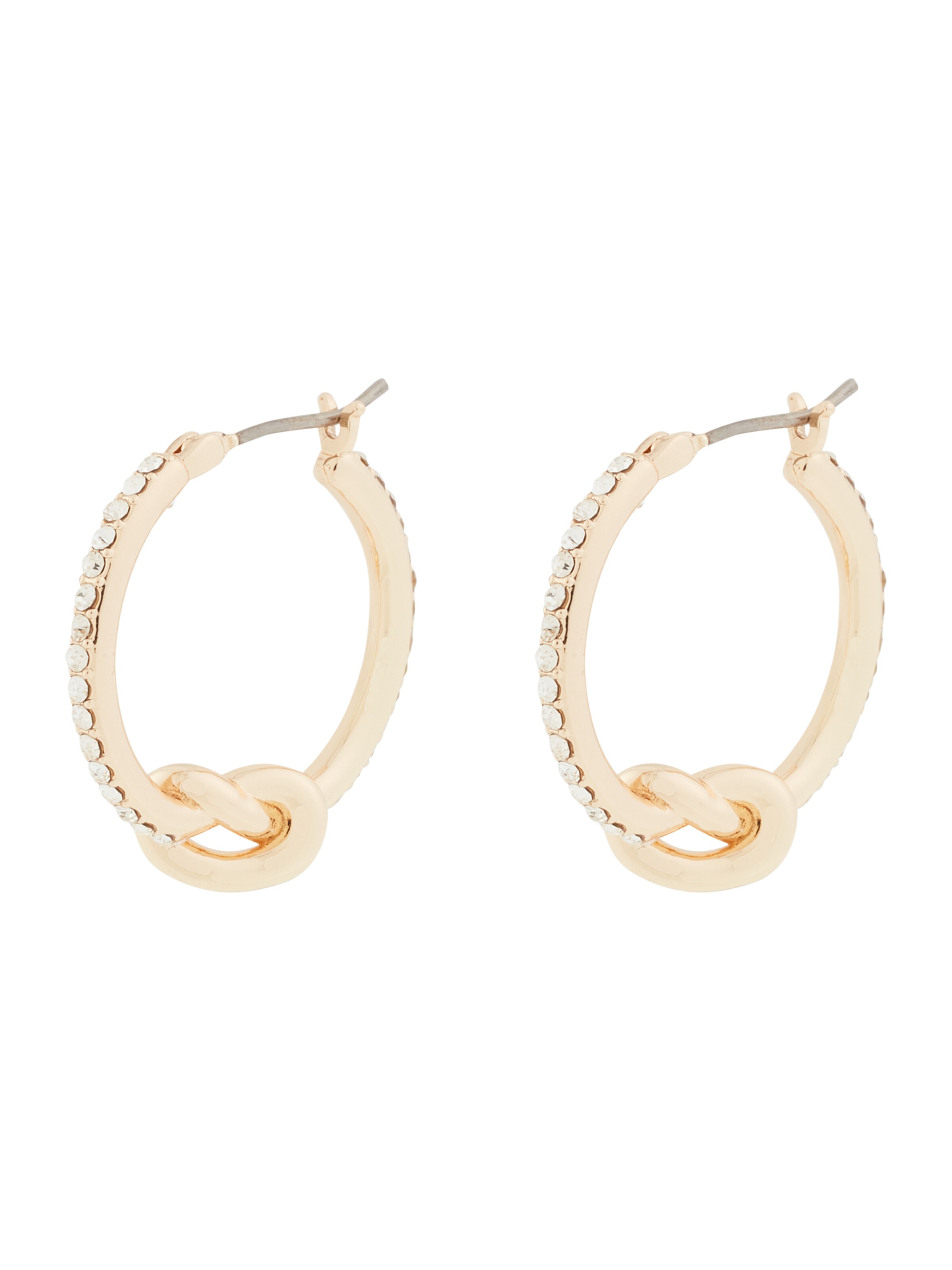 Cercei de la DKNY pe auriu: față