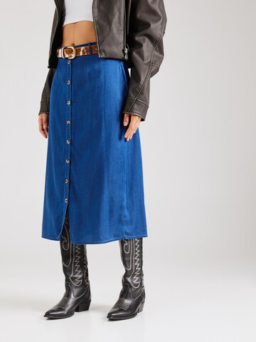 VILA Skirt 'VIBISTA' in Blue: front