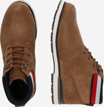 TOMMY HILFIGER Lace-Up Boots in Brown