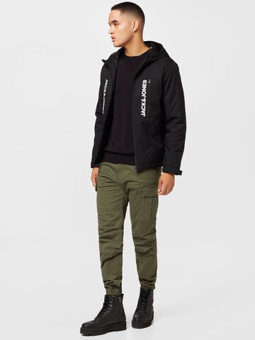 JACK & JONES Overgangsjakke 'ABEL' i sort