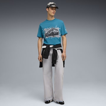 PUMA T-Shirt 'Puma x BMW Motorsport' in Blau