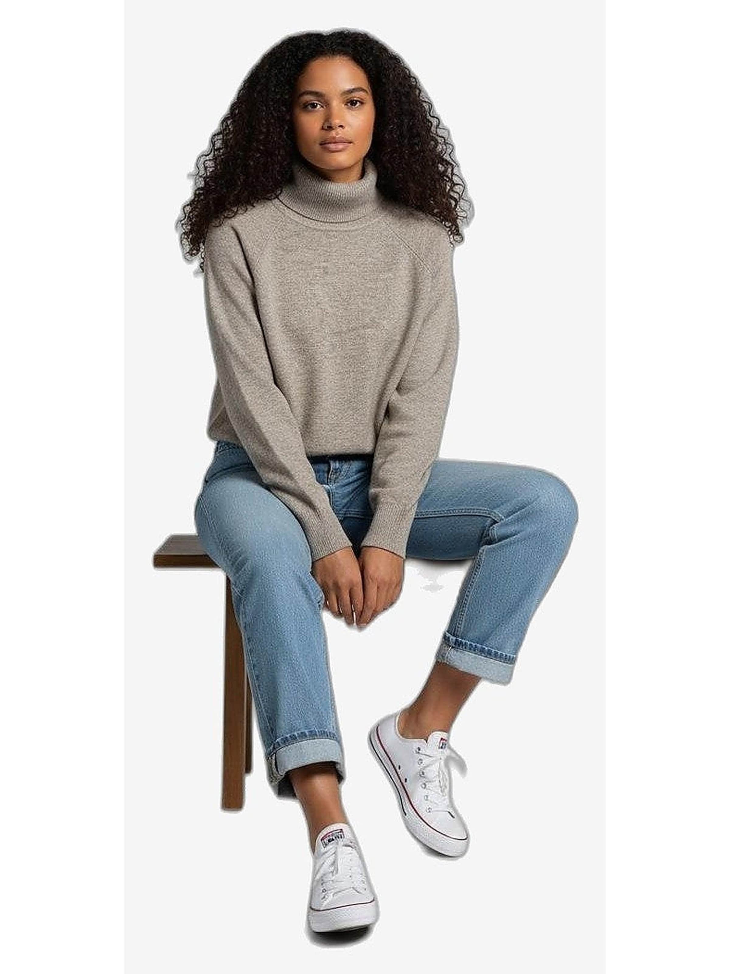 Fresh Flower Sweater in L in Beige, Item view