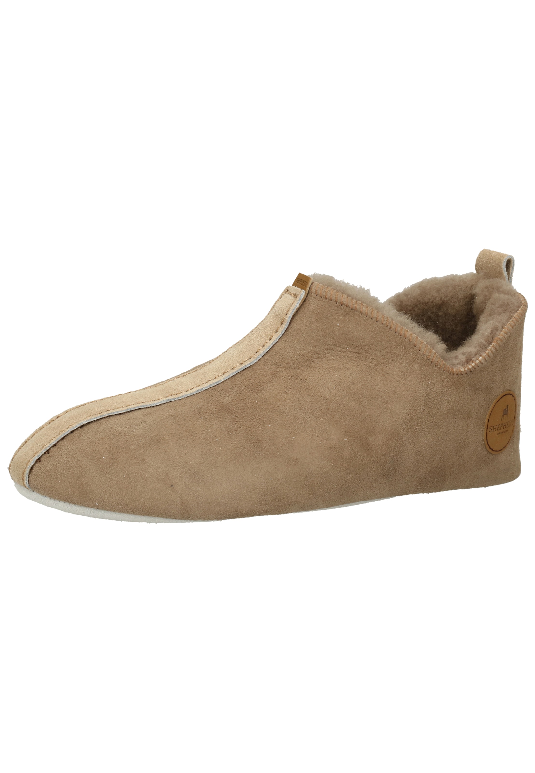 SHEPHERD - Zapatillas de casa 'LINA' en beige