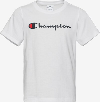 Champion Authentic Athletic Apparel Μπλουζάκι σε μαύρο / λευκό, Άποψη προϊόντος