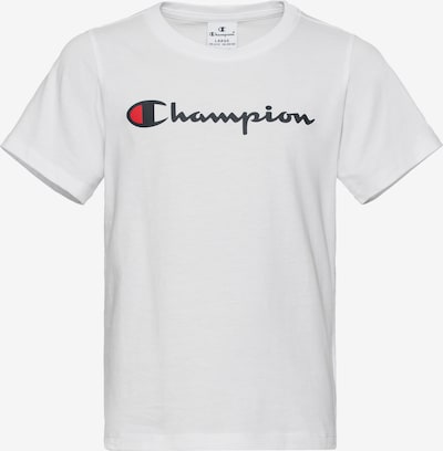 Tricou Champion Authentic Athletic Apparel pe negru / alb, Vizualizare produs