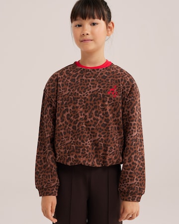 Felpa di WE Fashion in marrone: frontale