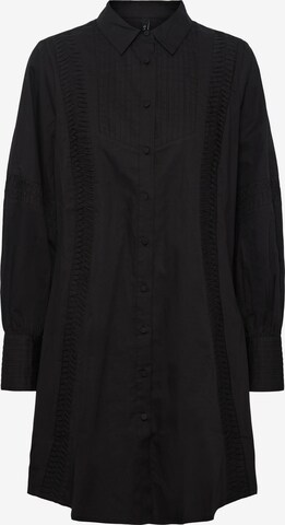 Robe-chemise 'Bona' Y.A.S en noir : devant