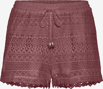 rožinė VERO MODA Standartinis Kelnės 'Honey': priekis