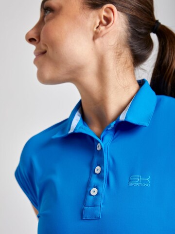 SPORTKIND Functioneel shirt 'Polo Shirt Loose-Fit' in Blauw