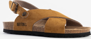Bayton Sandal 'Tweed' i brun