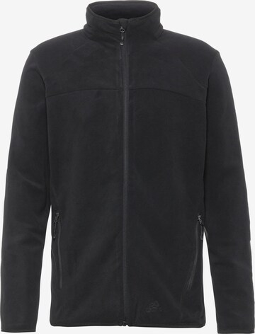 OCK Athletic Fleece Jacket in Black: front