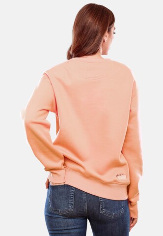 NAVAHOO Sweatshirt in Oranje