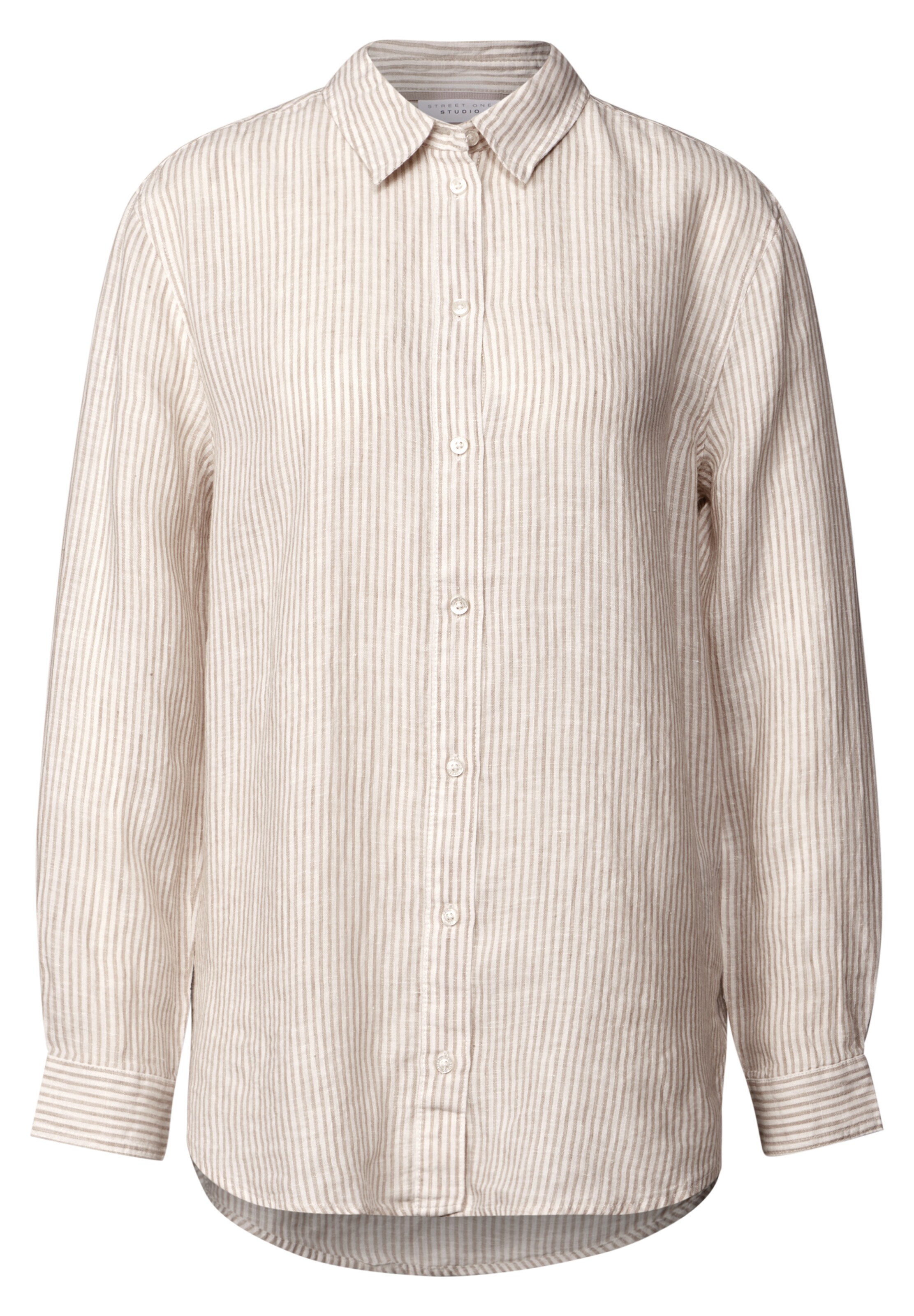 Street One Studio Blouse in Beige: front