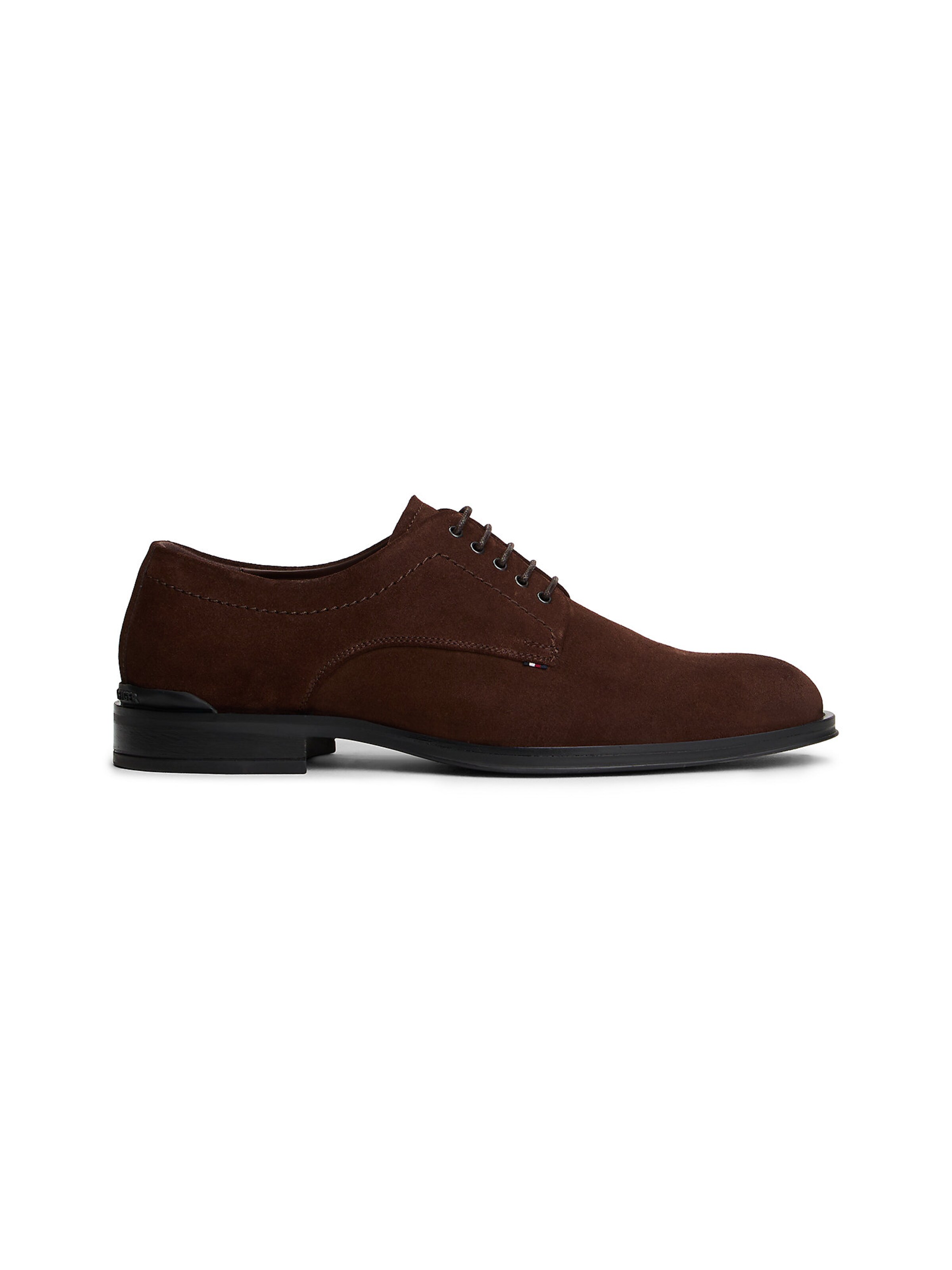 TOMMY HILFIGER Lace-up shoe 'Derby' in Brown