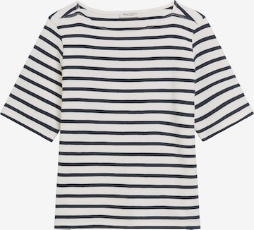 T-shirt Marc O'Polo en bleu : devant