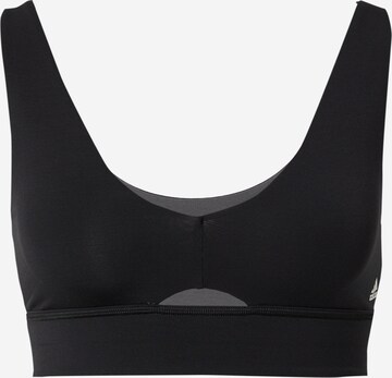 ADIDAS SPORTSWEAR - Bustier Sujetador deportivo 'Purebare Light-Support' en negro: frente