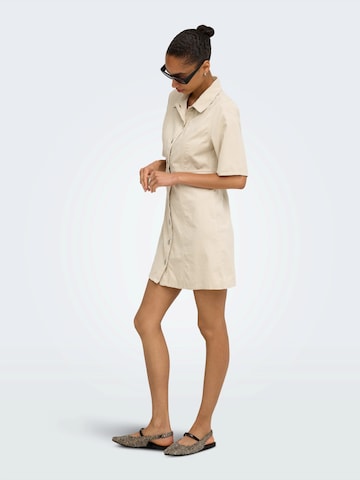 ONLY Blusekjole 'ONLAime' i beige