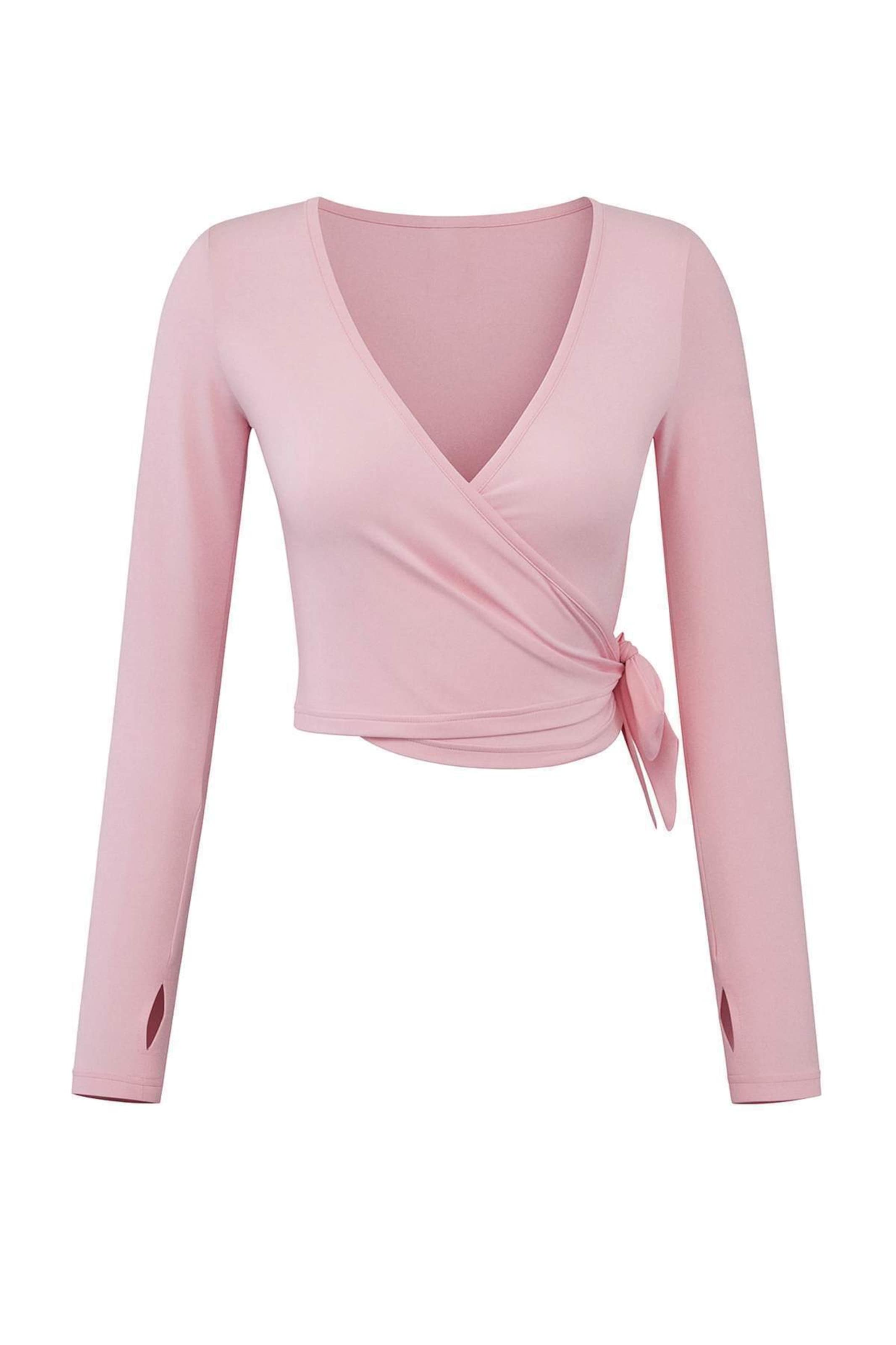 Trendyol - Camiseta en rosa: frente