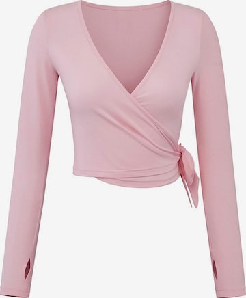 Trendyol - Camiseta en rosa: frente