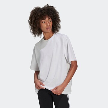 T-shirt ADIDAS ORIGINALS en blanc : devant