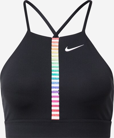 NIKE Urheilurintaliivit 'INDY' värissä sekavärit / musta / valkoinen, Tuotenäkymä