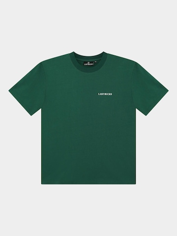 Last Bucks Koszulka 'Last Bucks | Capital Tee' w kolorze zielony: przód