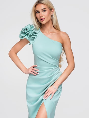 Ombre Avondjurk in Groen