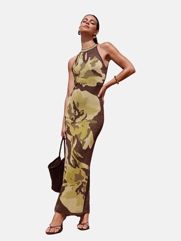 Robes en maille Lipsy en vert : devant