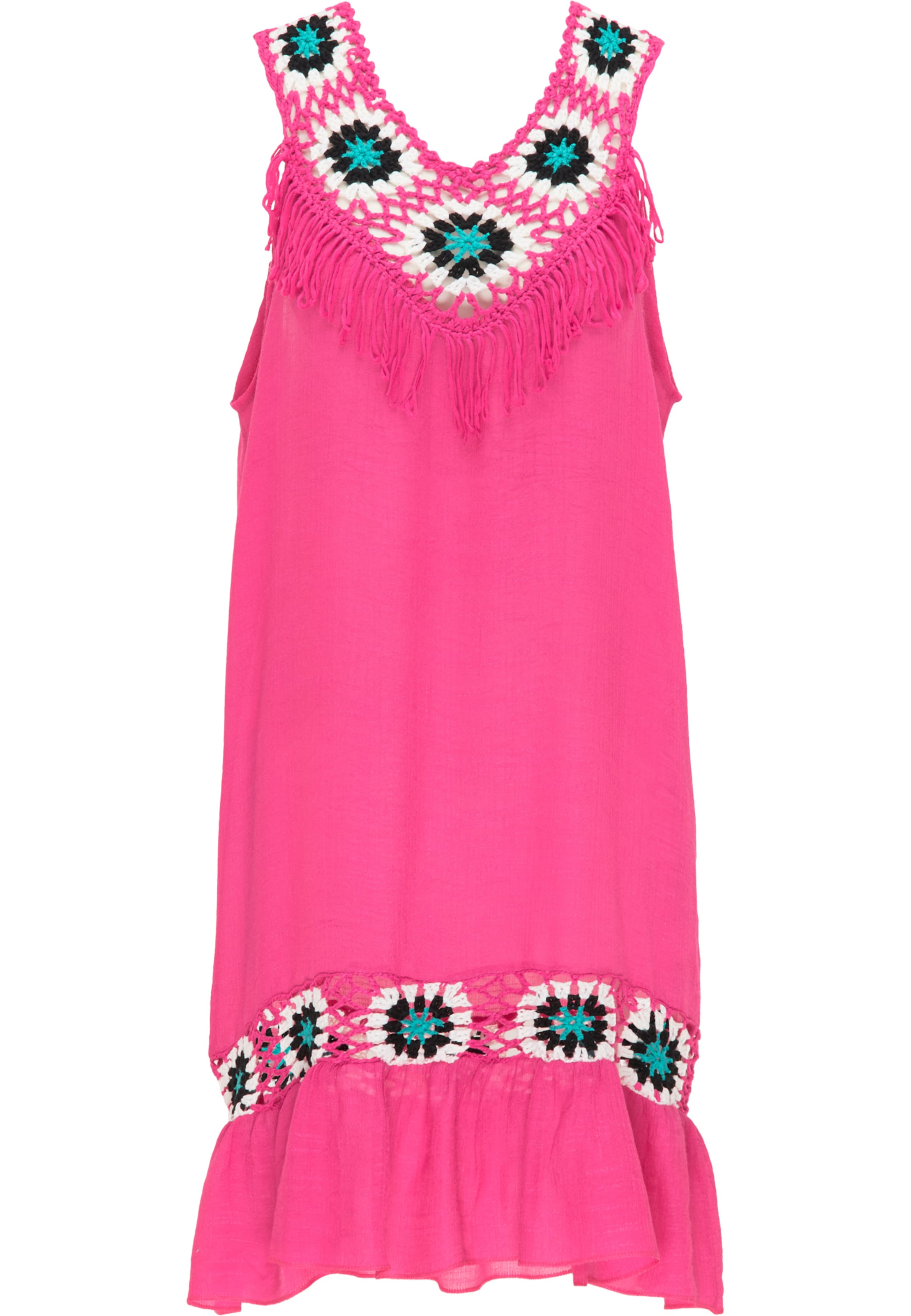 IZIA Letné šaty - Ružová: predná strana