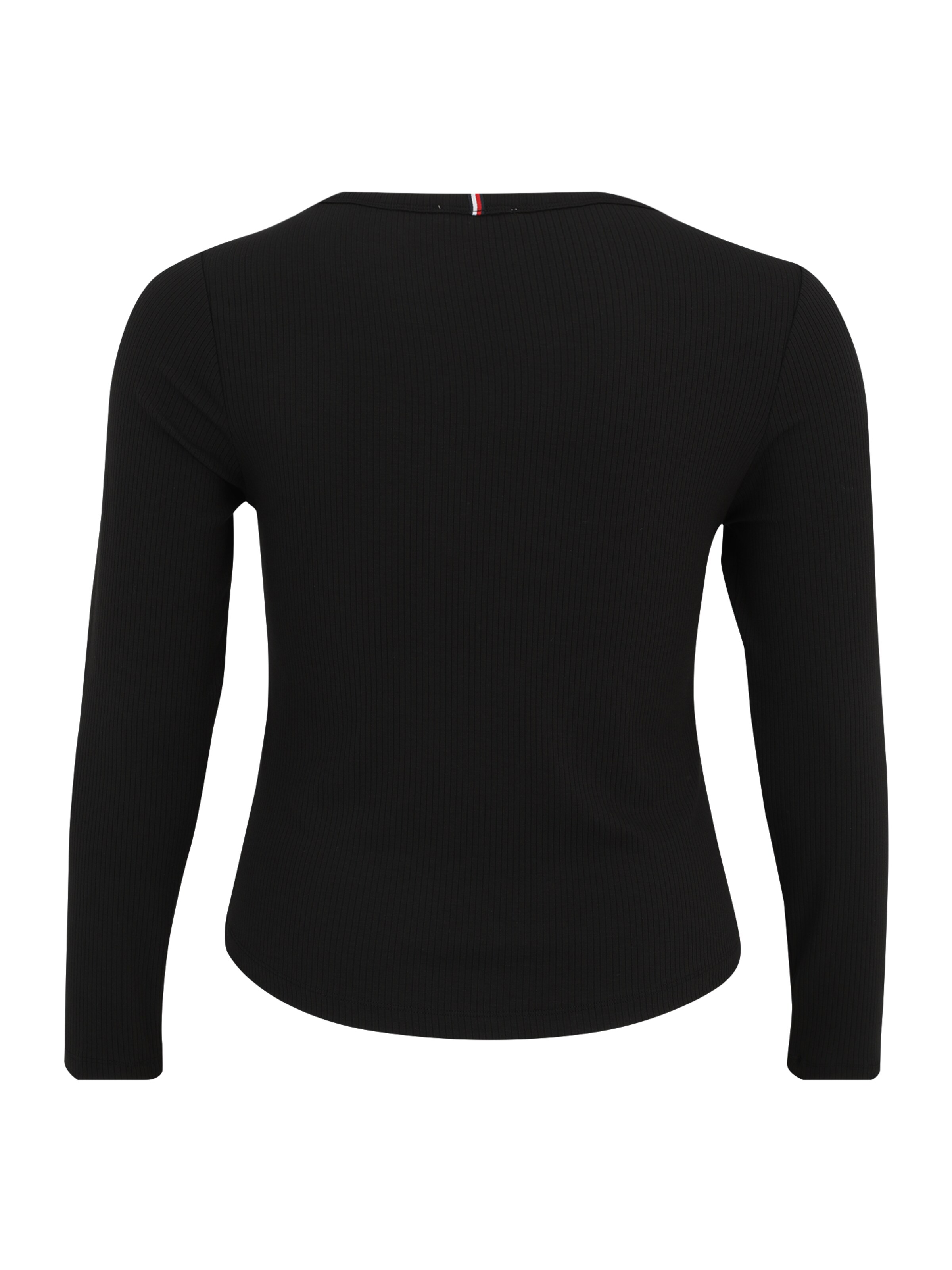 T-shirt Tommy Hilfiger Curve en noir