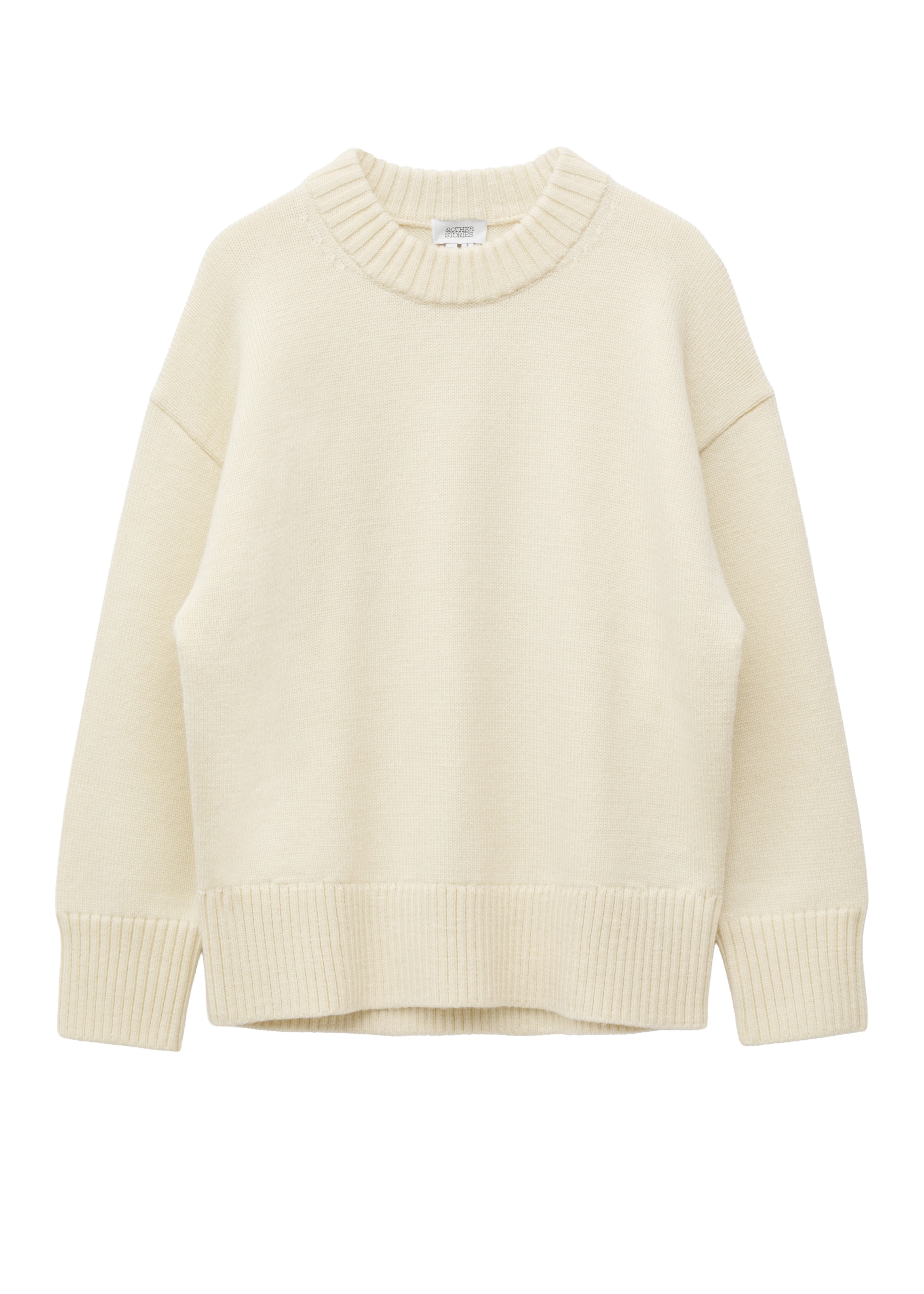 & Other Stories - Pullover em branco: frente