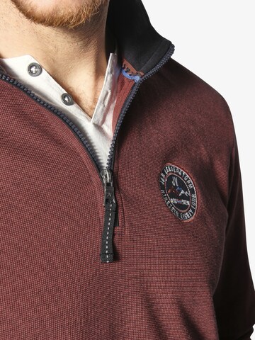 Jan Vanderstorm Sweatshirt 'Markward' in Red