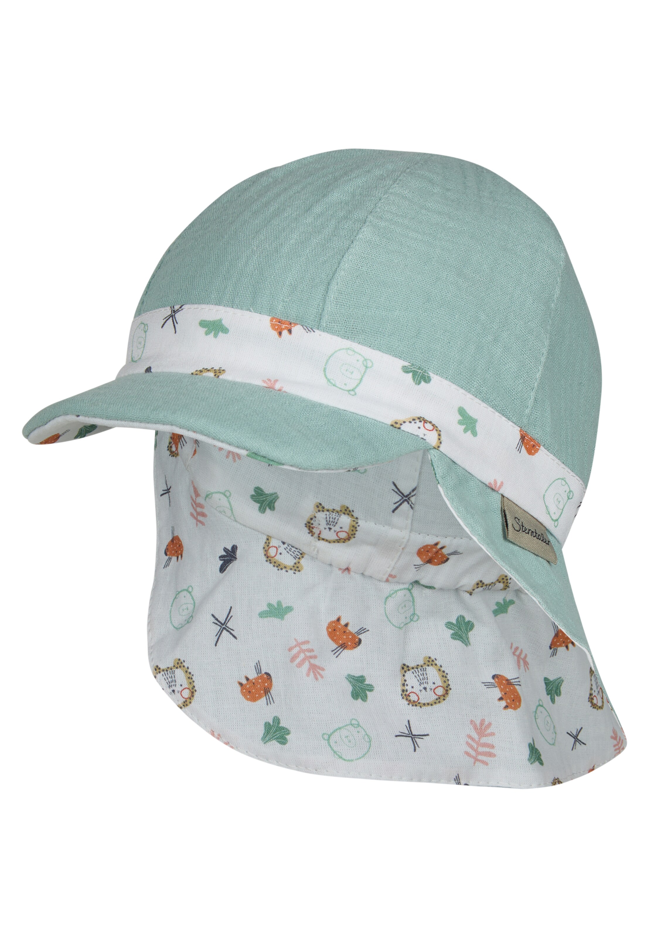 STERNTALER Mütze in Grün: Vorderseite