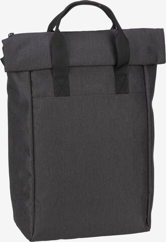 ZWEI Backpack in Black: front