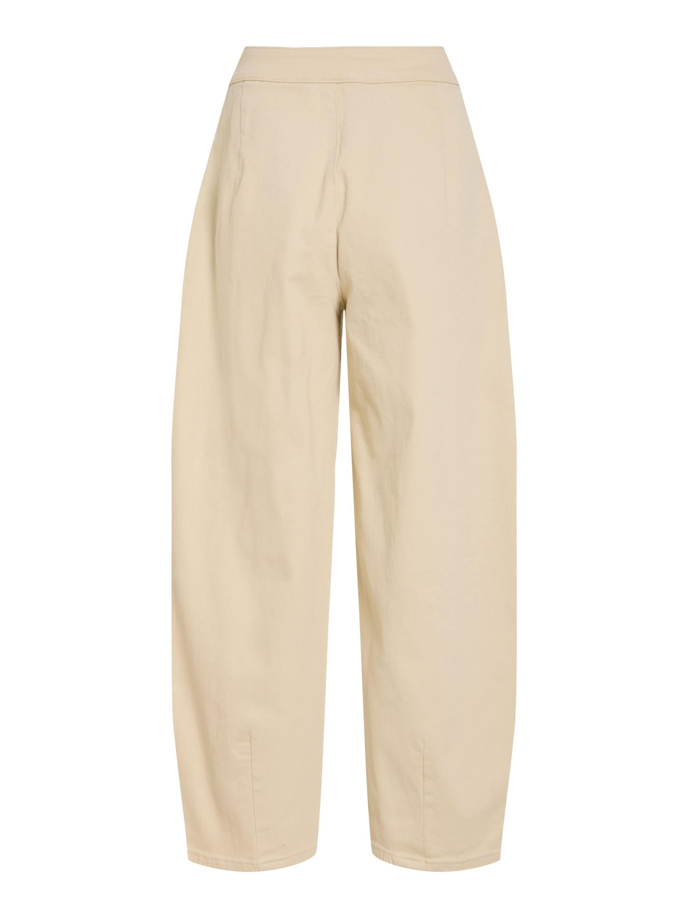VILA Barrel Jeans 'VIChia' in Beige